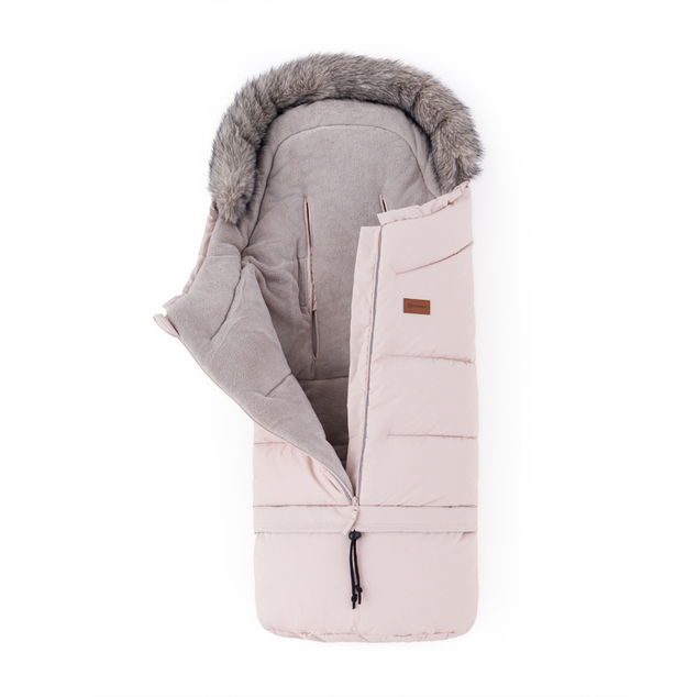 PETITE&amp;MARS Set zimska vreća Arctic 4u1 + rukavice za kolica Fjora Rose Petal