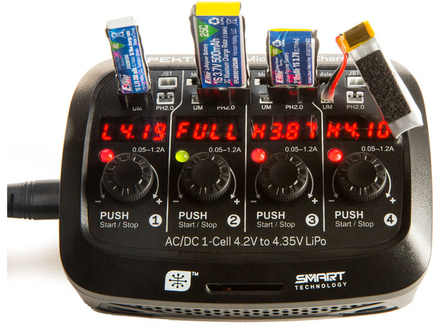 Spektrum nabíječ Micro LiPo AC/DC