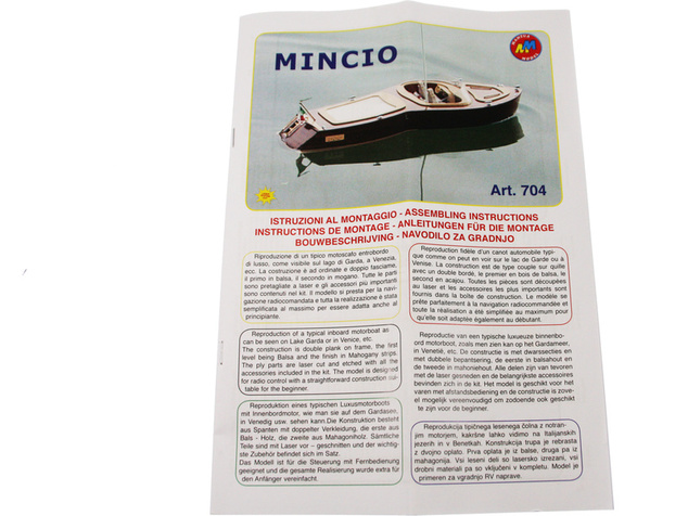 Mantua Model Mincio 1:20 kit