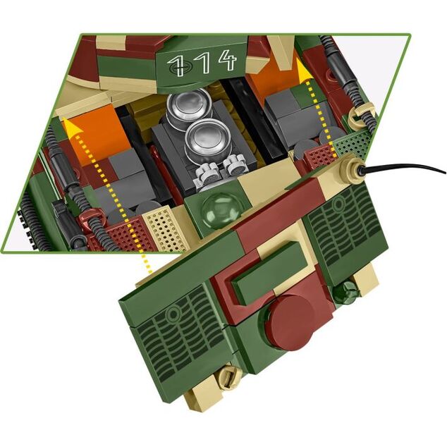Cobi II WW PzKpfw VI Tiger Ausf E, 2v1, 1:35, 862 k, 2 f