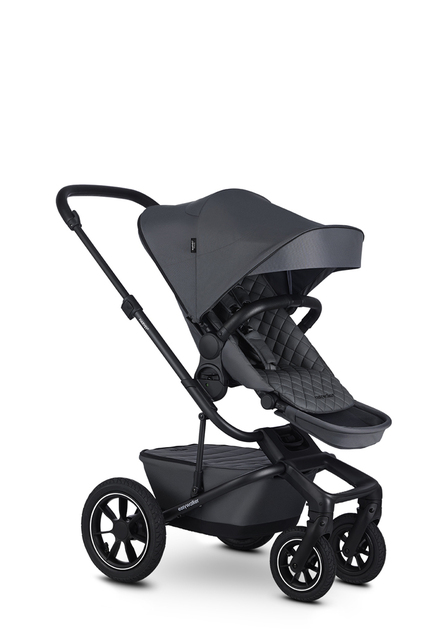 EASYWALKER Kombikinderwagen Harvey5 Premium 2-in-1 Mineral Grey LITE AIR