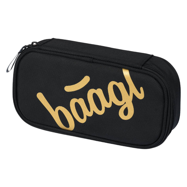 BAAGL SET 5 Skate Gold: Rucksack, Federmäppchen, Beutel, Gürteltasche, Laptop-Hülle
