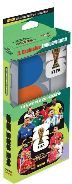 FIFA WORLD CUP 2026 - ADRENALYN - plechová krabička PENCIL