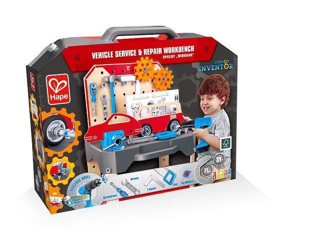 Hape Pracovný ponk pre servis a opravu vozidiel