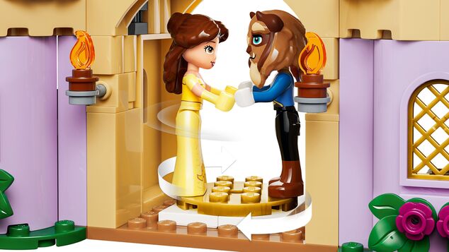 LEGO® Disney™ 43289 Kráska a zviera: Zakliaty zámok
