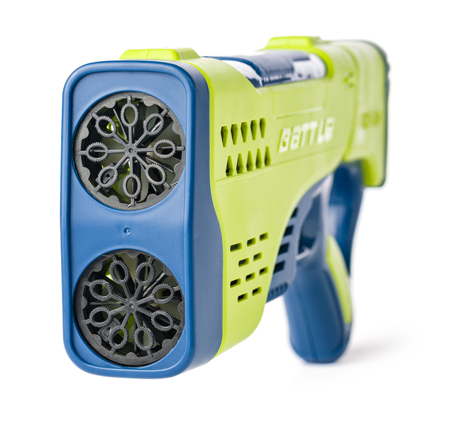 WOOBLY BOOBLY Double Bubble blaster – double dose de plaisir à bulles, chargement USB
