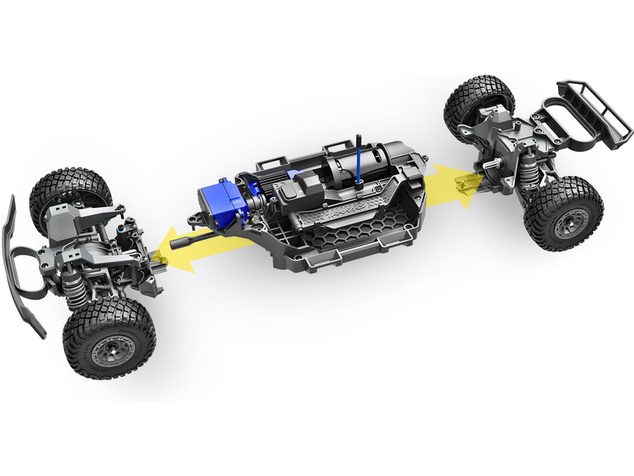 Traxxas Mini Slash 1:12 BL-2s 4WD RTR ružový