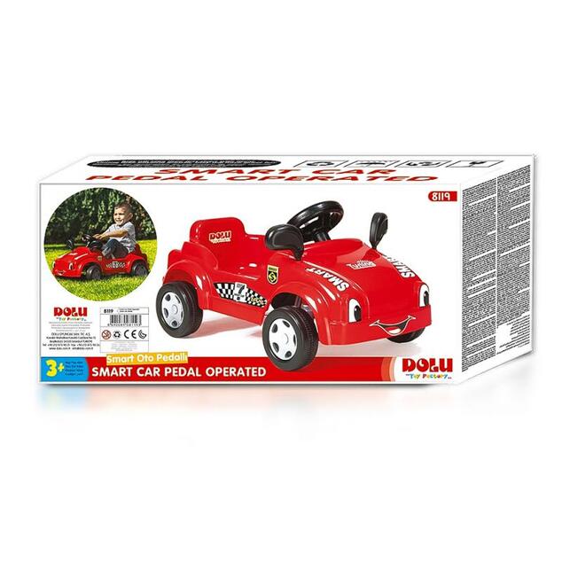 Dolu Veľké šliapacie auto s klaksónom (box)