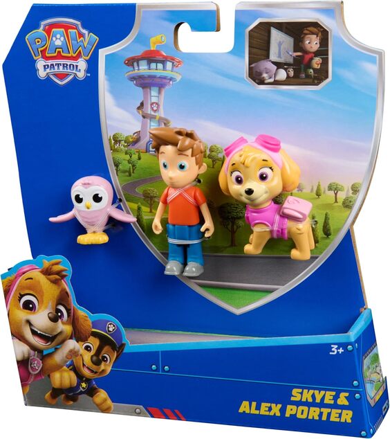 Spin Master Paw Patrol Set de trei figurine Skye