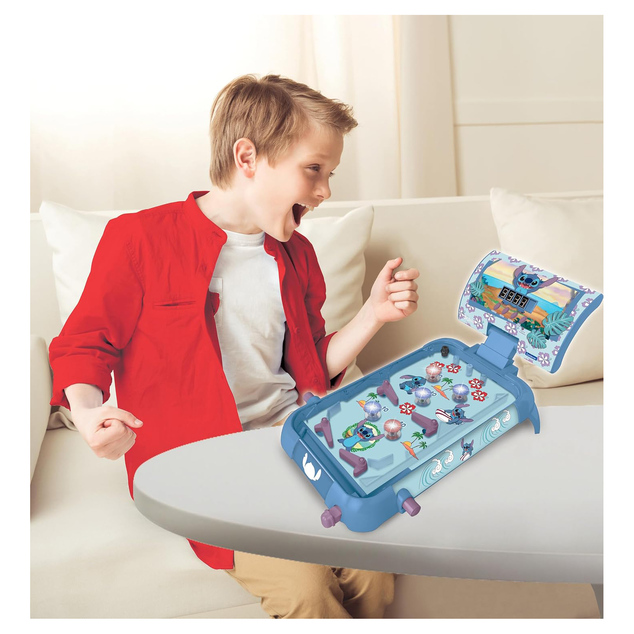 Elektronický stolný pinball Disney Stitch