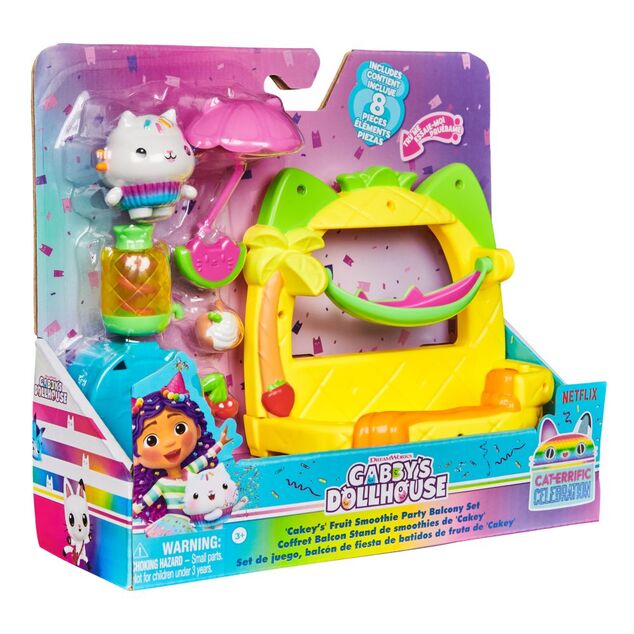 Gabby's Dollhouse Párty na balkóniku