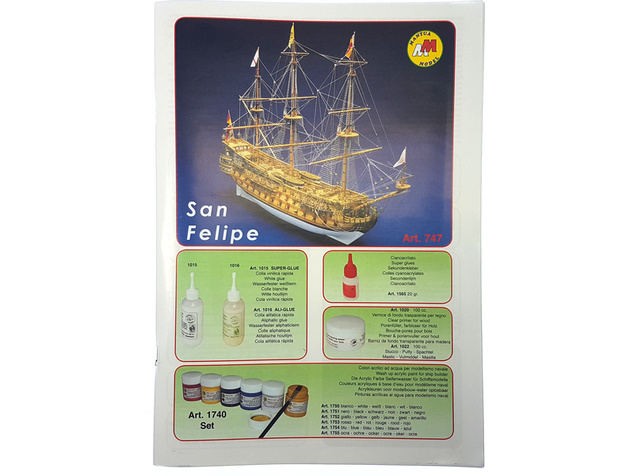 Mantua Model San Felipe 1690 1:75 kit