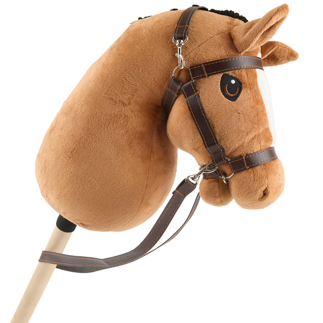Bieco - Hobby Horsing na tyči - koník hnedý, veľ. S