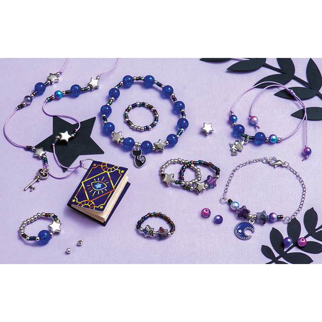 Janod Atelier Kreatívna sada Výroba šperkov Magická škola 6 ks