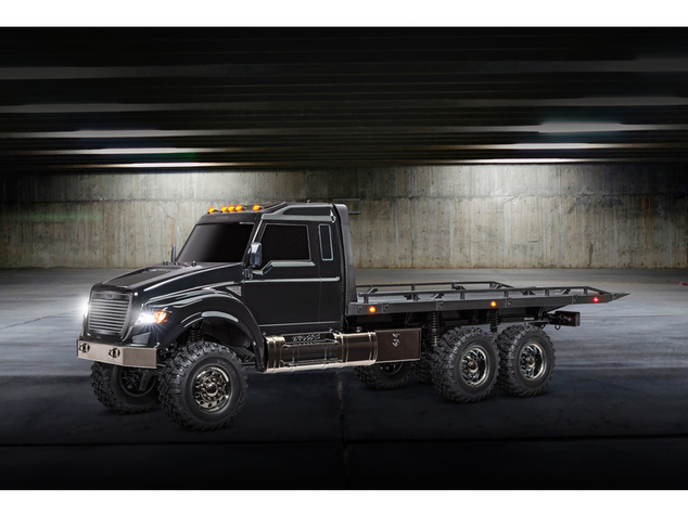 Traxxas TRX-6 Ultimate RC Hauler 6x6 1:10 RTR s navijakom čierny