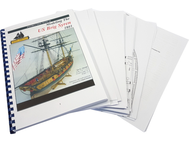 Model Shipways Syren US Briga 1803 1:64 kit