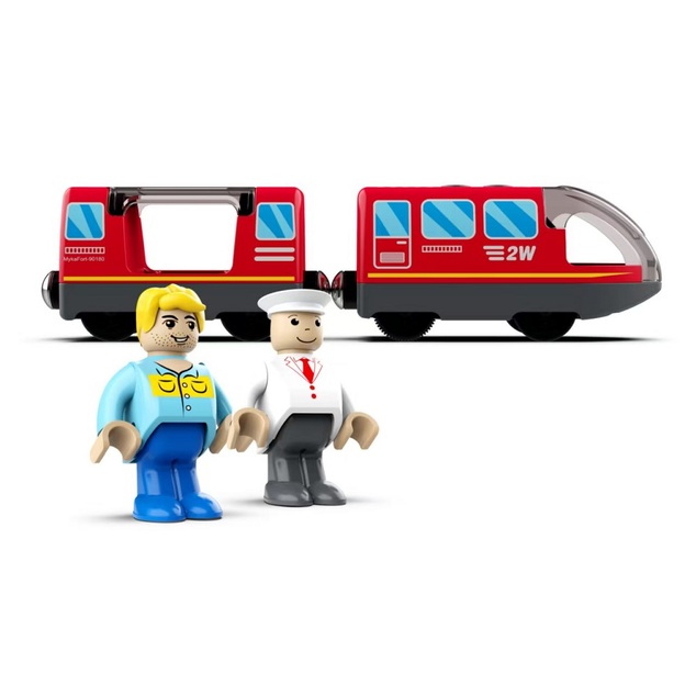 2Kids Toys Tren urban electric roșu