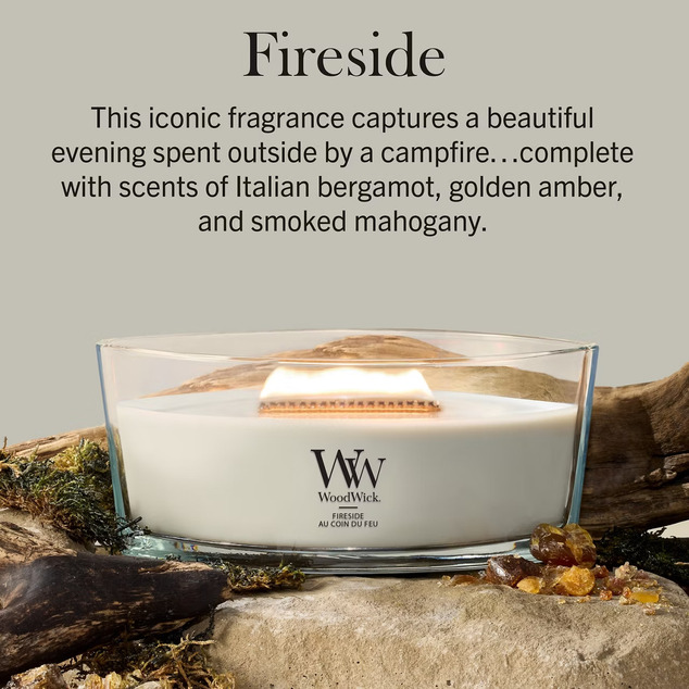 WW Kerze Schiff Fireside