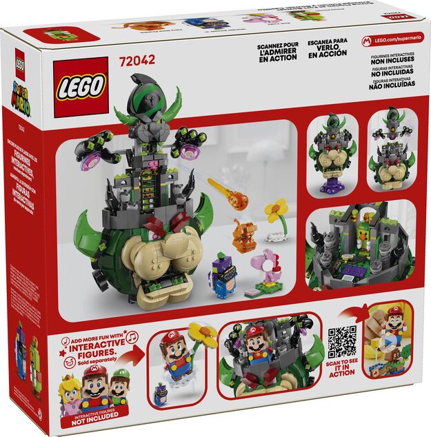 LEGO® Super Mario 72042 Prinz Florian und Schloss Bowser