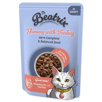 Kapsička Beatrix Adult s morčacím 85g