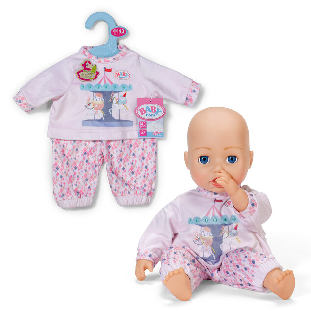 Zapf Creation BABY Born Pyžamo, 43 cm