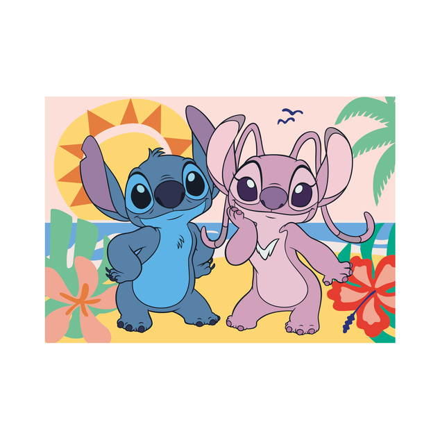 Puzzle Stitch na pláži 100 XL dielikov