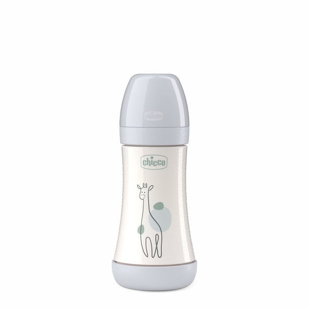 CHICCO Fľaša dojčenská antikoliková Perfect5 240 ml neutral stredný prietok 2m+