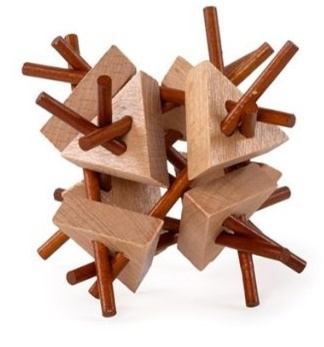 RECENTTOYS Brain Puzzle 1 - tylový lalok