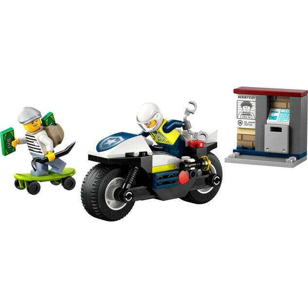 LEGO® City 60455 Urmărire pe motocicleta de poliție