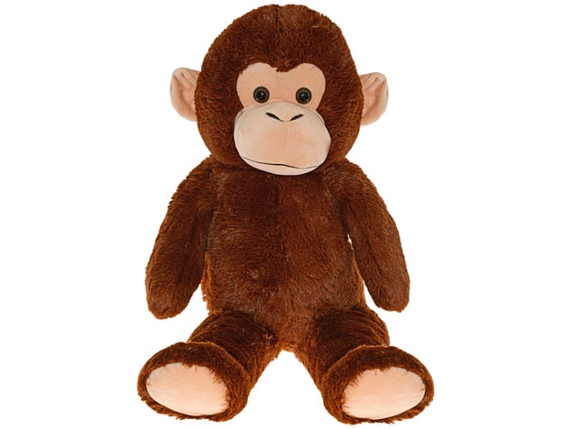 Plush Friends opica plyšová 80cm tmavo hnedá