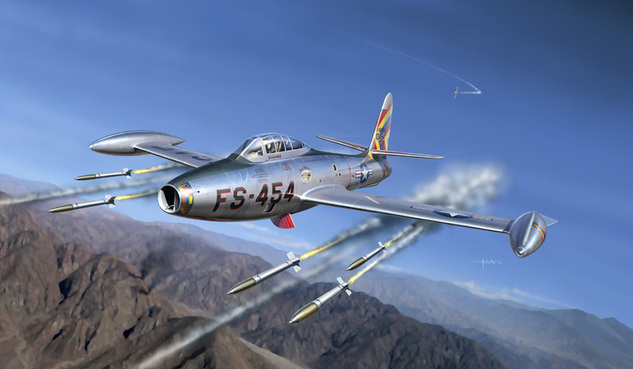 Model Kit letadlo 1321 - F/84G THUNDERJET(1:72)