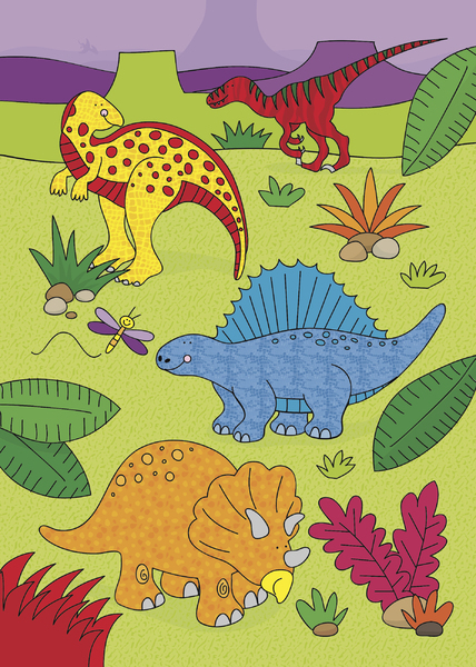 Wassermagie - Dinosaurier