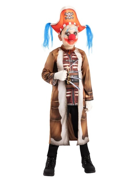 ONE PIECE  BUGGY THE CLOWN dětský kostým velikost (134-140cm)