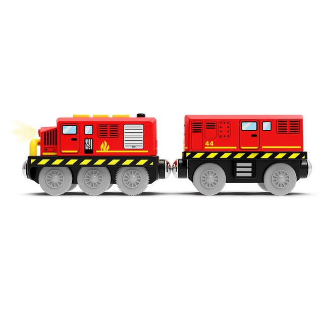 2Kids Toys Elektrický posúvací vlak červený