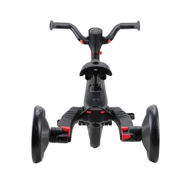 Globber trojkolka Explorer Trike Foldable  4in1 Black-Grey
