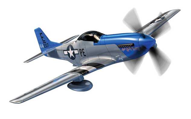 Quick Build letadlo J6046 - D-Day P-51D Mustang