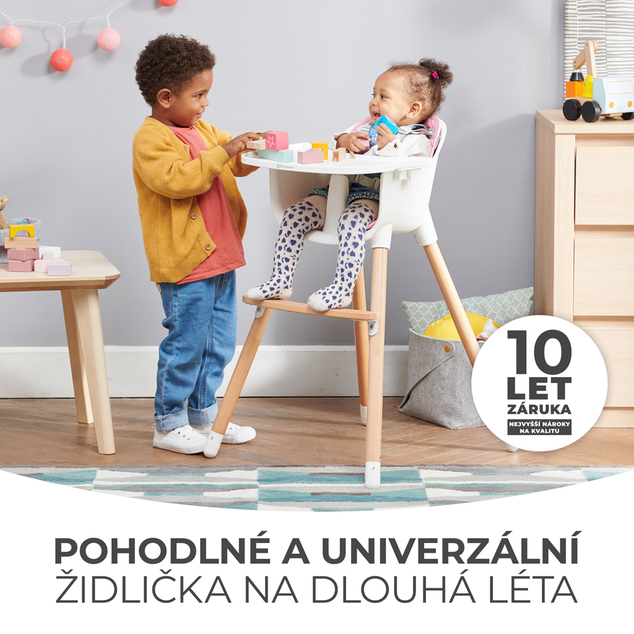 KINDERKRAFT Hochstuhl Sienna grau