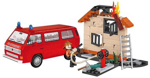 Cobi Volkswagen T3 Vatrogasci, 1:35, 238 k, 2 f