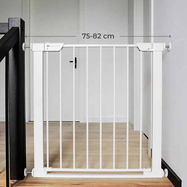 KINDERKRAFT Zábrana do dverí Safe Snap White