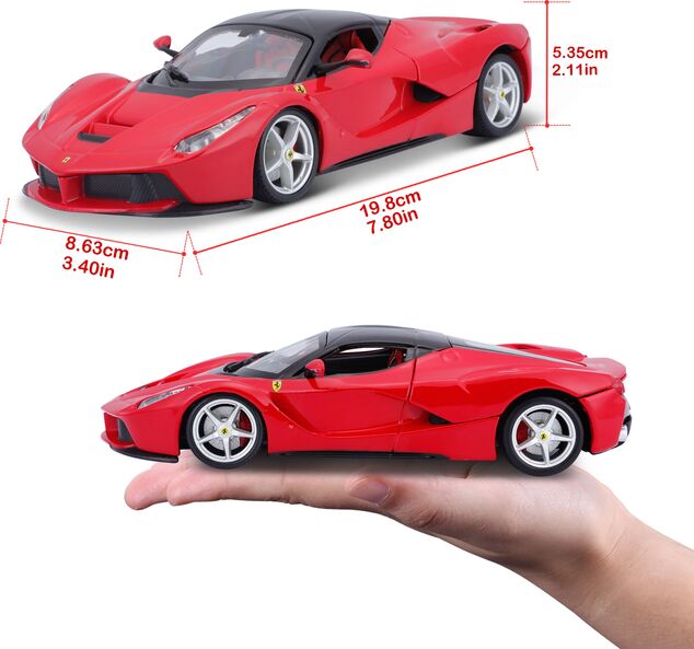 Bburago 1:24 Ferrari La Ferrari Rot