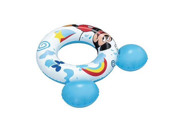 Bestway Nafukovací kruh - Disney Junior: Mickey a priatelia, 74 x 76 cm
