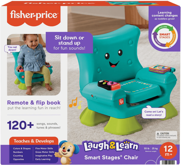 Fisher Price Křesílko smart stages CZ/SK/ENG/HU/PL