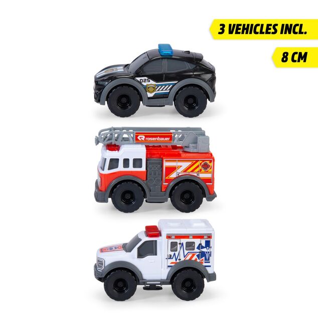 Dickie SOS Mikro Set s baterkou 9 cm