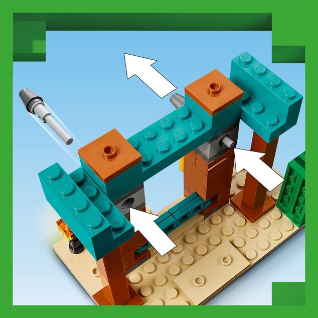 LEGO® Minecraft® 21267 Hinterhalt des Plünderers