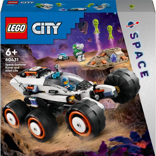 LEGO® City 60431 Weltraum-Erkundungsfahrzeug und außerirdisches Leben