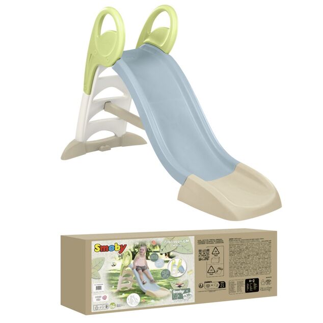 Smoby Šmykľavka Life KS 150 cm s vlhčením modrá