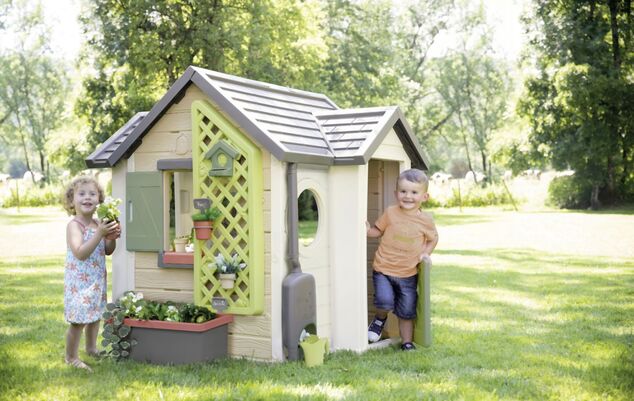 Smoby Domček Life záhradnícky rozšíriteľný