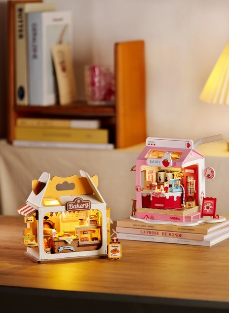 RoboTime miniatúra domčeku Medvedíkova pekáreň