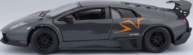 Bburago 1:24 Lamborghini MURCIELAGO LP 670-4 SV Metallic Grau