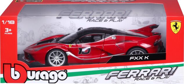 Bburago 1:18 Ferrari TOP FXX K Rot